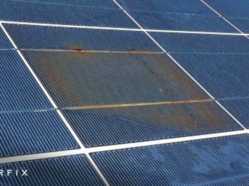 Water ingress and corrosion of a solar panel